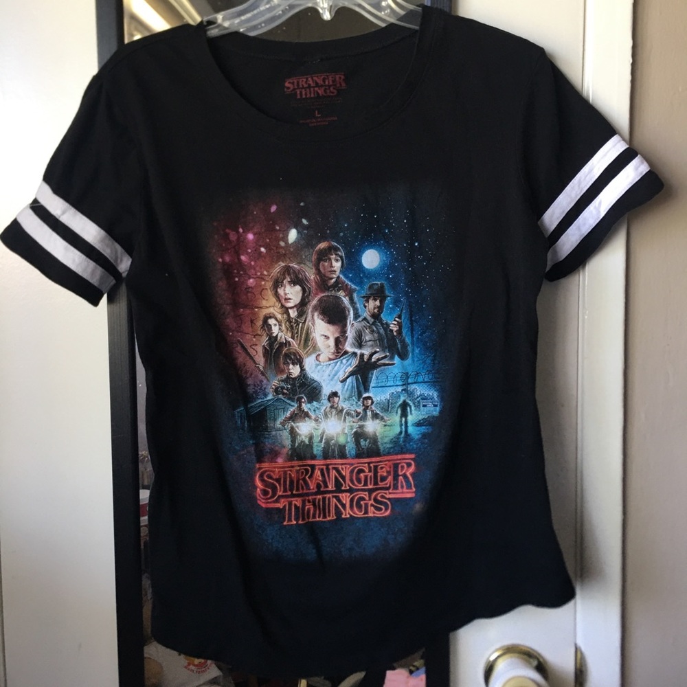 Stranger Things Baseball Tee